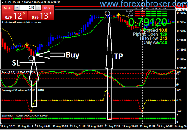 Scalping Action Forex Indicator